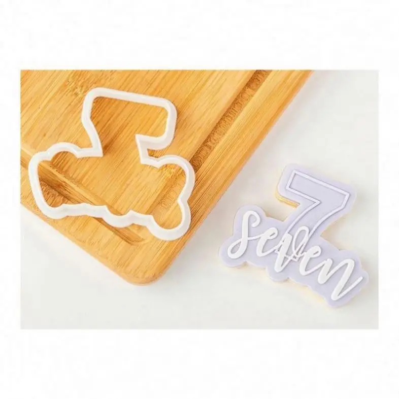 Cutter Cake Cutters Set Stamp Plastic Tools Machine Fondant Molds Embossing Decoration Chocolate Metal Stainless 16 Cookie Mold