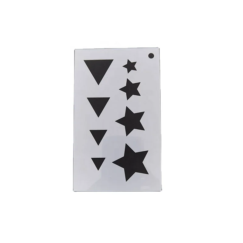 CVP Custom Sticker 76 MM * 120 MM Mehndi Stencils