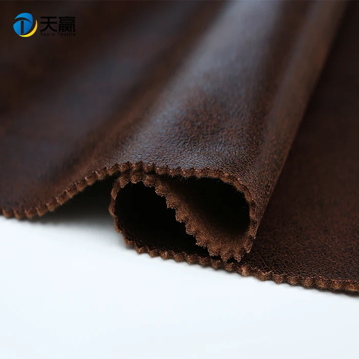 100% полиэстер обивка бронзовая замша/искусственная кожа с флисовой тканью