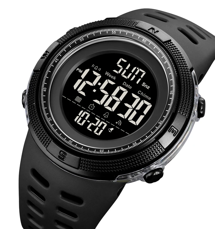 Оптовая продажа часы skmei 2070 Relojes digitales para hombre водонепроницаемые 50 м relojes мужские цифровые наручные спортивные