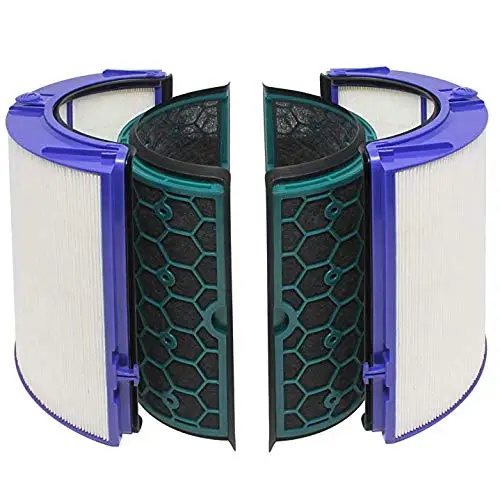 Горячая Распродажа, сменный очиститель воздуха Dysons DP04 HP04 TP04, HEPA фильтр и фильтр с активированным углем, Hepa воздушный фильтр