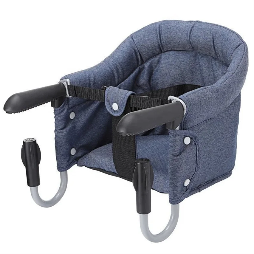Removable Feeding Seat Folding Baby Clip On Baby Sitting Table Chair Portable High Hook Clip On Baby Chair Hook to Table Travel