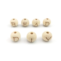 Декоративные 20 мм деревянная круглая русский алфавит 32 буквы мяч для бижутерии, материал для рукоделия