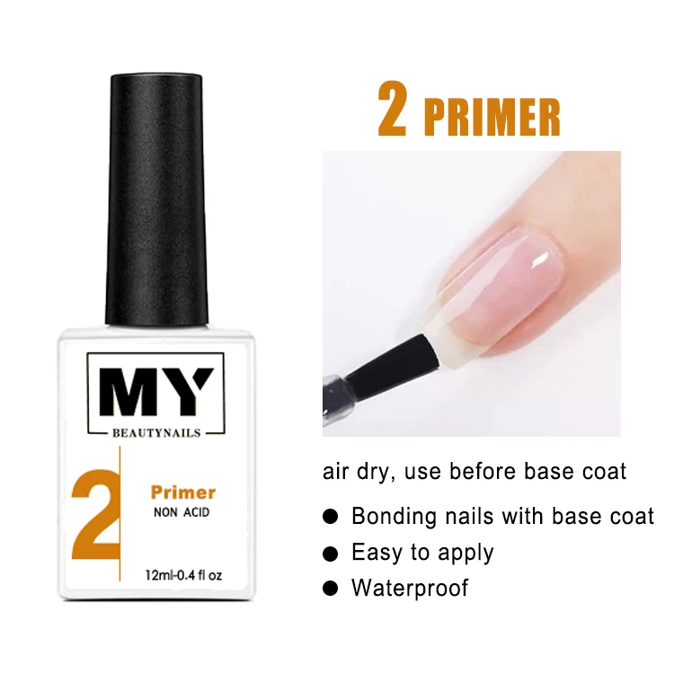 MyBeautyNails UV Gel Polish Kit Set 100ml Refill Bottles Wholesales Non Acid Nail Primer Nail Dehydrator Super Bond For Nails
