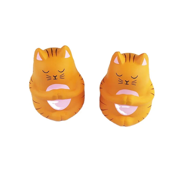 wholesale kawaii squeeze super stress reliever soft squishy slow rising toys scented pu foam balls Garfield Cat