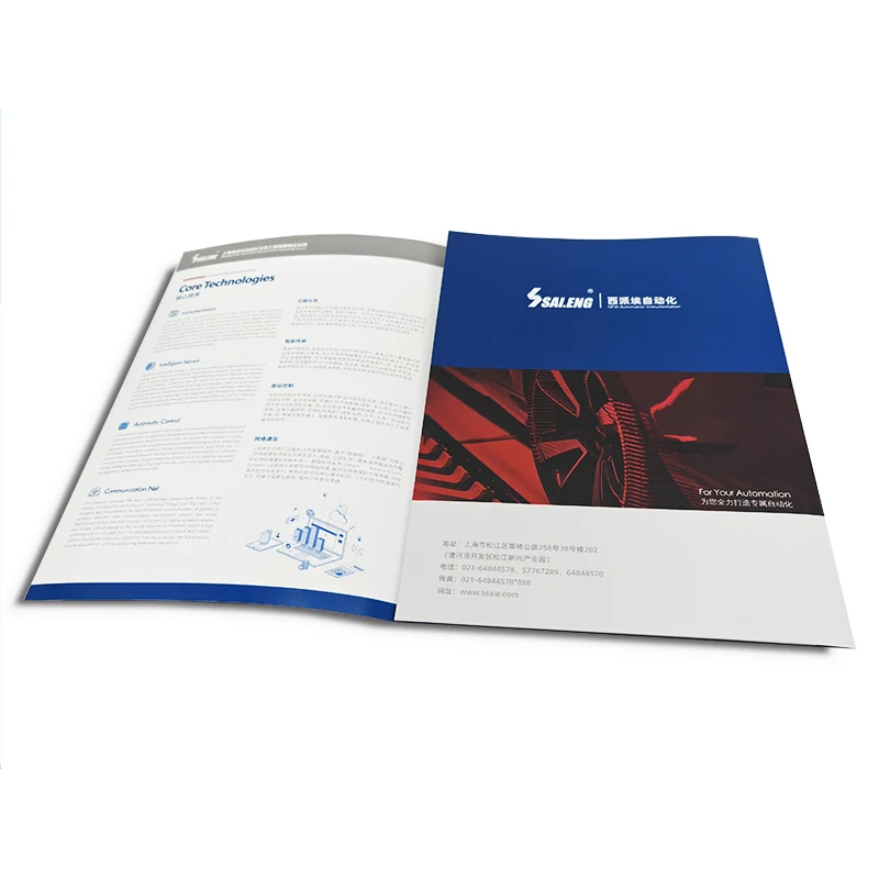 Good Quality Custom paper printed instruction folding leaflet  manual Flyer printing