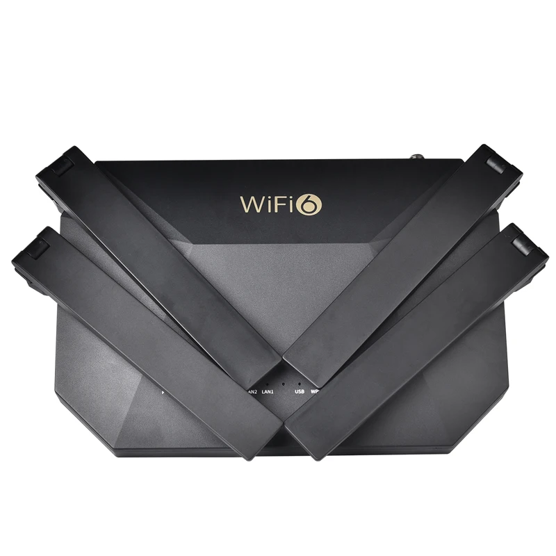 Onu Epon Ont Ac 1200 Gpon Band Wifi 6 4Ge Gpon/Epon Gigabit Four-Antenna Dual 2.4G 5 Ftth 5Ghz Ax 1800 Wi-Fi New Generation