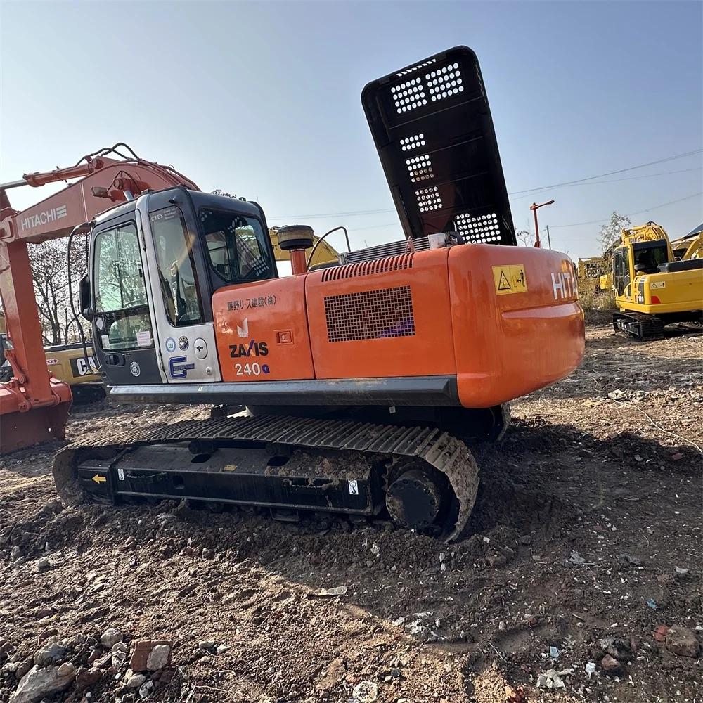 Китай лидер продаж экскаватор Hitachi ZX240G для продажи в Шанхае хорошее качество низкая цена гидравлическая машина