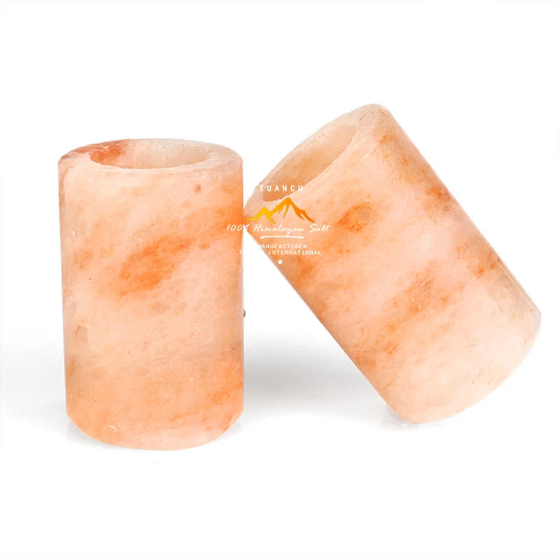 TUANCU Custom various sizes Himalayan tequila salt shot glass for party