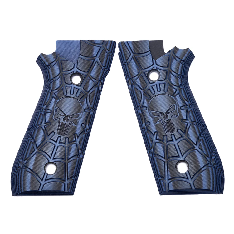 
Taurus PT92 G10 Gun grips handgun parts for PT-99/PT-92/PT-100/PT-101, Skull texture 