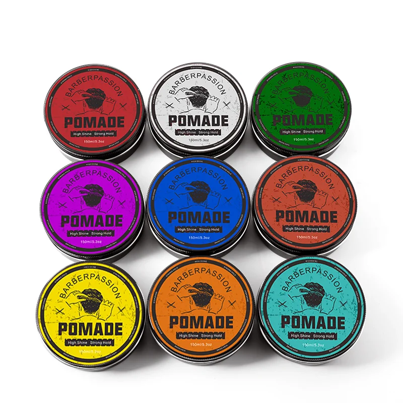 Barberpassion Mens Fruit Hair Wax Pomade High Shine No Residue Without Alcohol