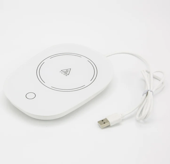 Подключаемая USB Автоматическая нагревательная чашка с постоянной температурой подставка регулировкой температуры 55 градусов умная чашка-обогреватель