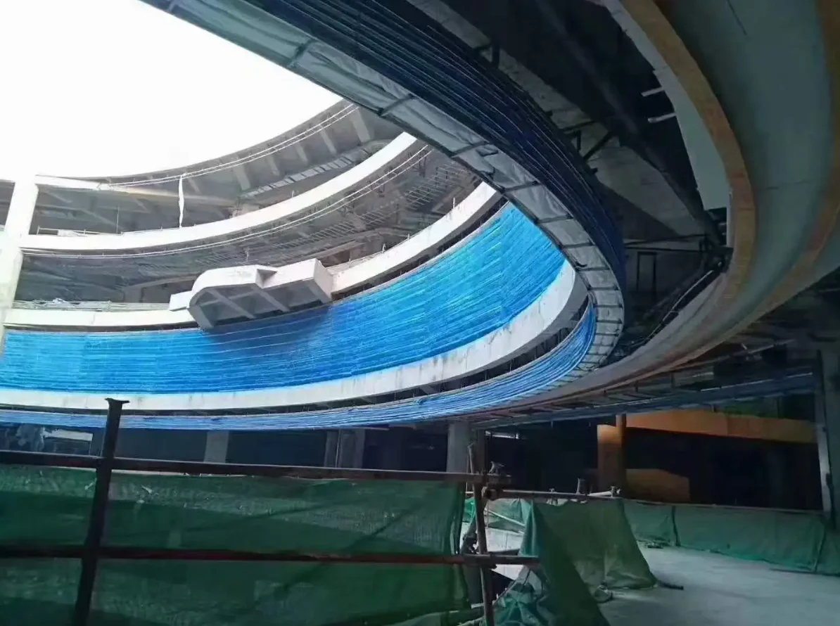 Factory direct sales fast delivery of warehouse stores fireproof and soundproof inorganic cloth fire rolling shutter door