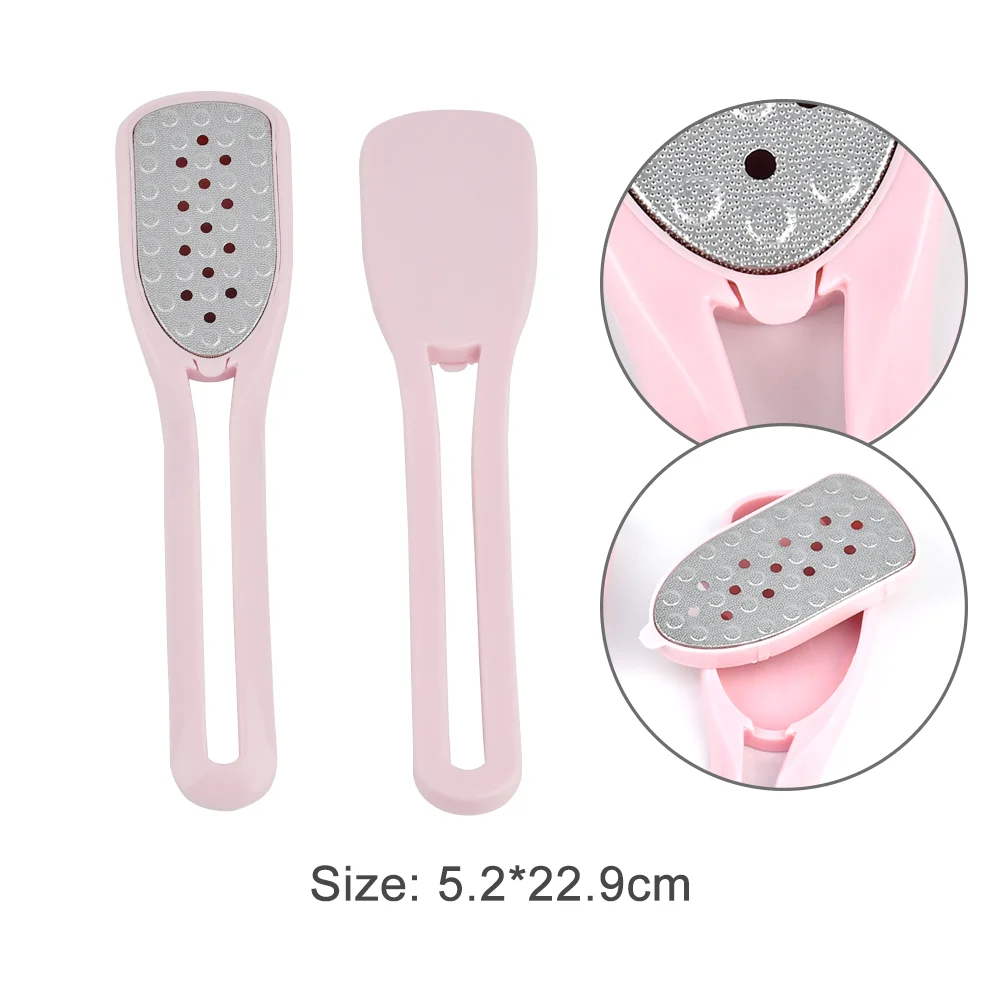 Professional Pedicure Foot Care Callus Remover Stainless Steel Foot File For Dead Hard Dry Skin Corns