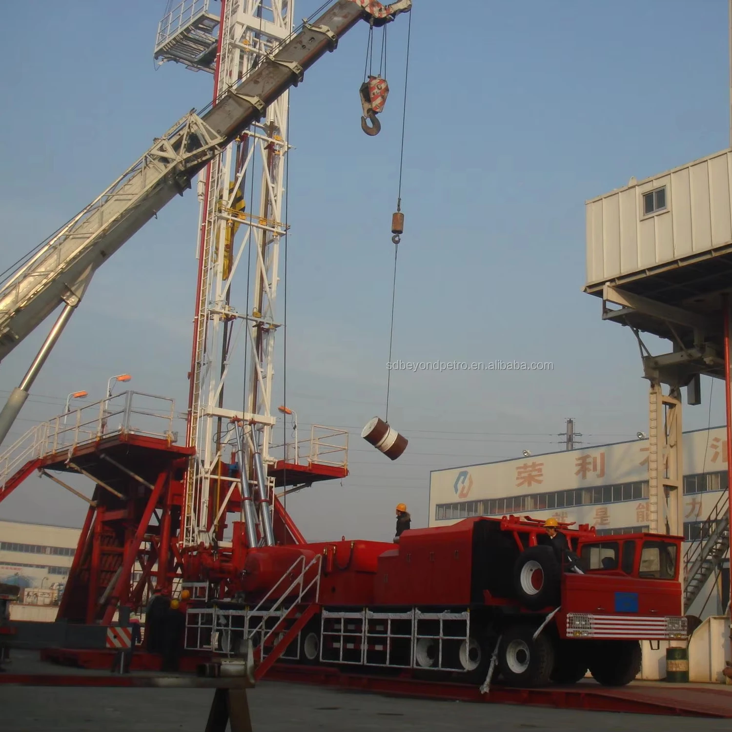 Дизельная буровая установка с батарейным питанием