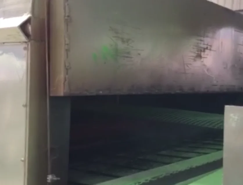 welded wire mesh powder pvc coating machine