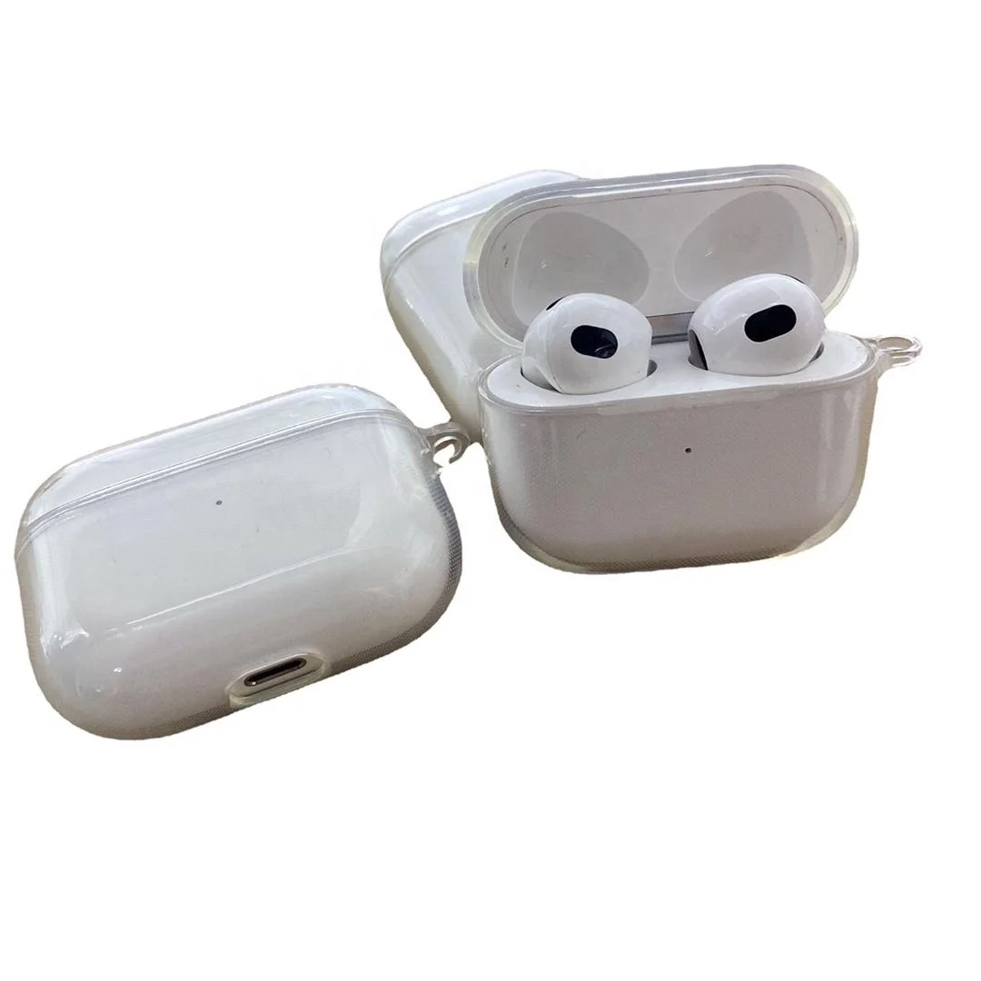 US EU Stock Airoha Earbuds Earphones headphones Cover for Airpoded 2 3  Solid Protective Earbuds Case for Appl Airpodes Pro 3