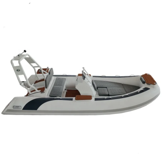 CE high speed 4.2m rubber rigid inflatable sport aluminum rib boat 420 for sale