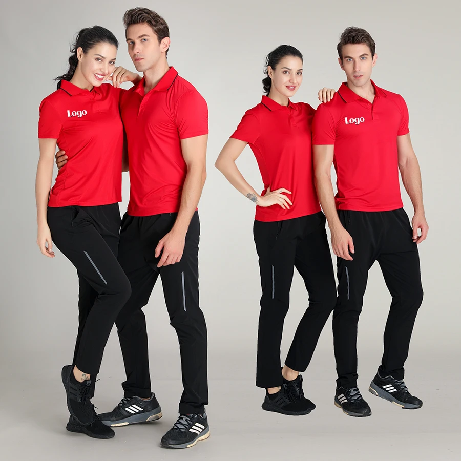 Lidong custom made couple polo shirts cotton polo tshirts for women fluorescent color logo design plain golf shirts