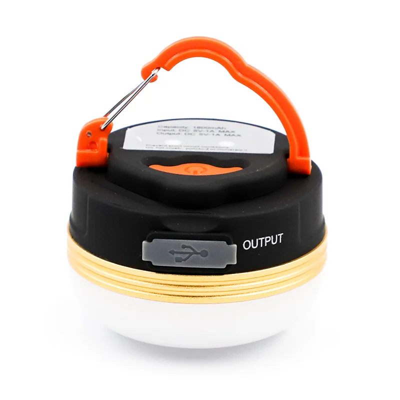 Goldmore1 High Quality COB Camping Light With USB Output and Input Function,Three Lighting Modes,Magent,Hook For Camping