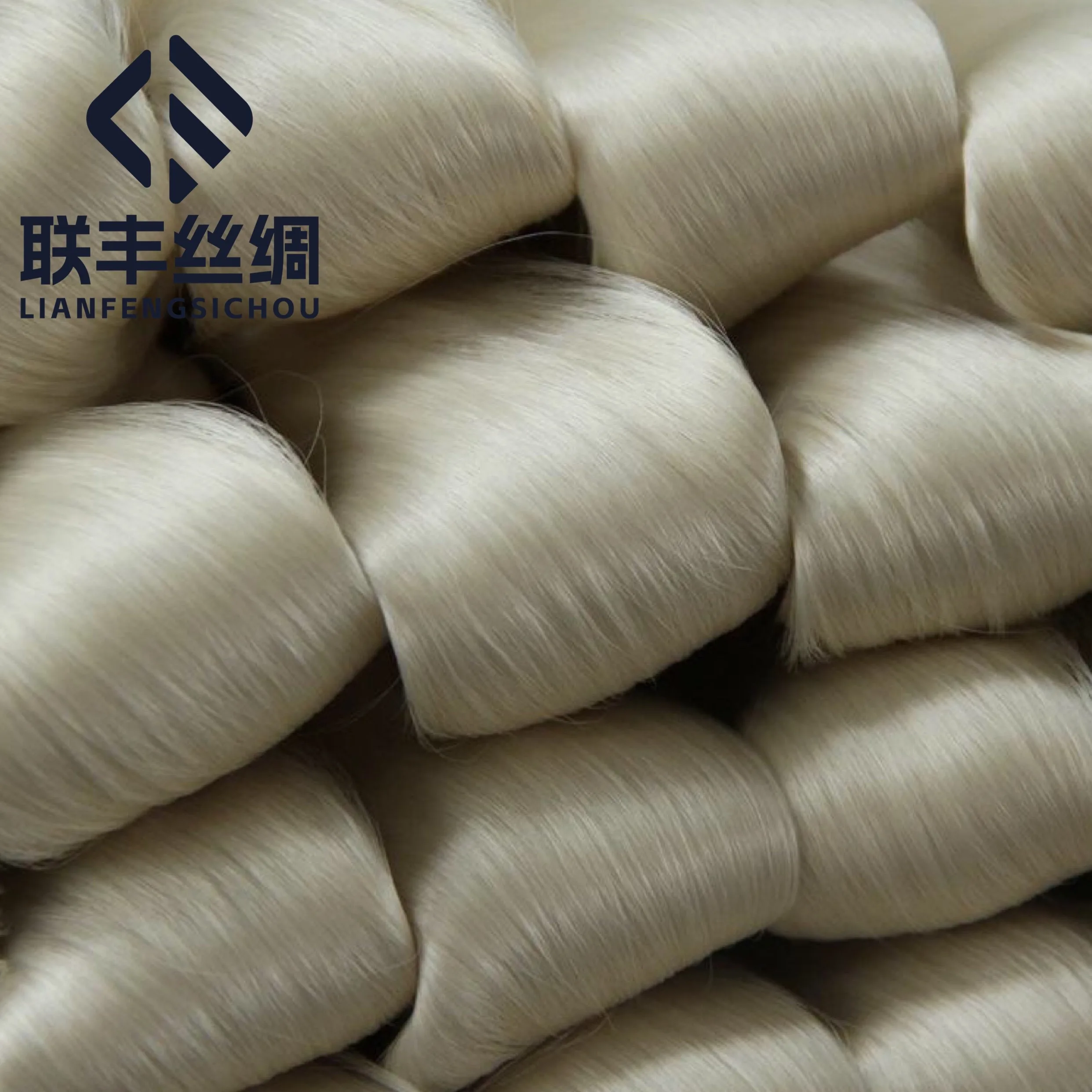 Lianfeng mulberry raw silk 20/22d silk yarn 4a grade yarn pure silk yarn
