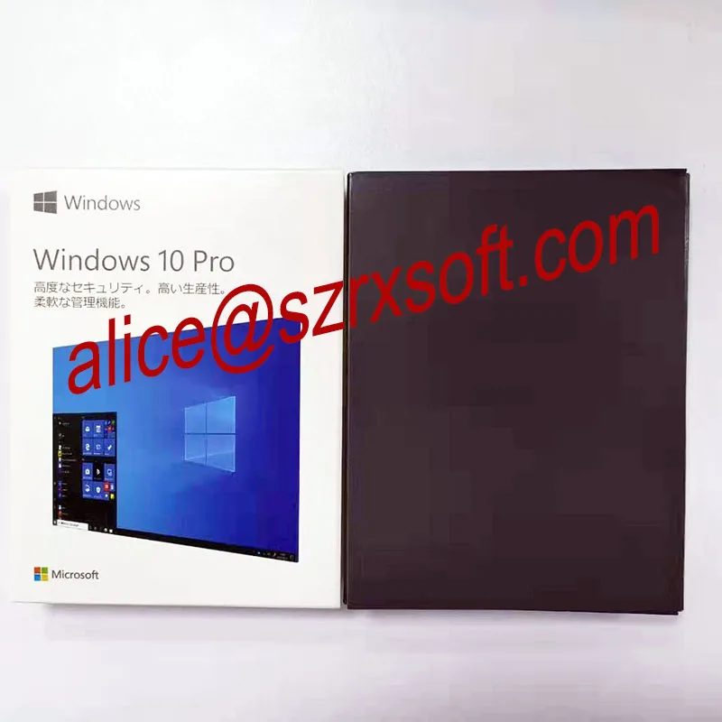 
Newest released 32 64bit Windows 10 Professional FPP key Windows 10 Pro license Japanese Version win 10 software 