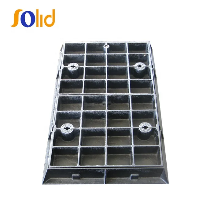 Ductile Iron Recessed DI Ring Round Cement Filled Monitoring Manhole Cover Rings