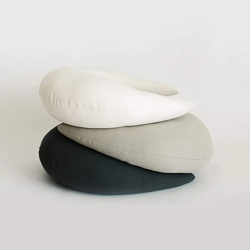 Multifunctional Organic Cotton Fiberfill Feeding Support Pillow newborn baby nursing pillows