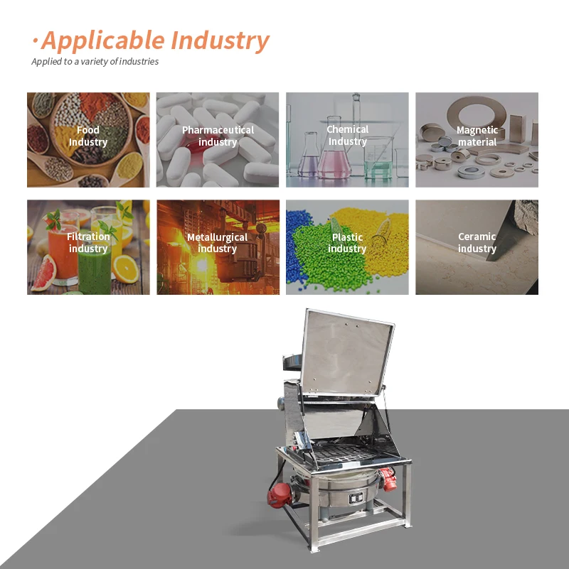 Food materials package unloading and screening widely-used big bag dumping station