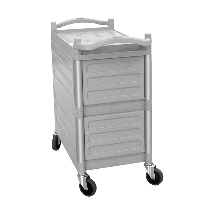 Multi-Purpose Large 3-Tier Food Service Cart Hotel Trolley Room Service Cart