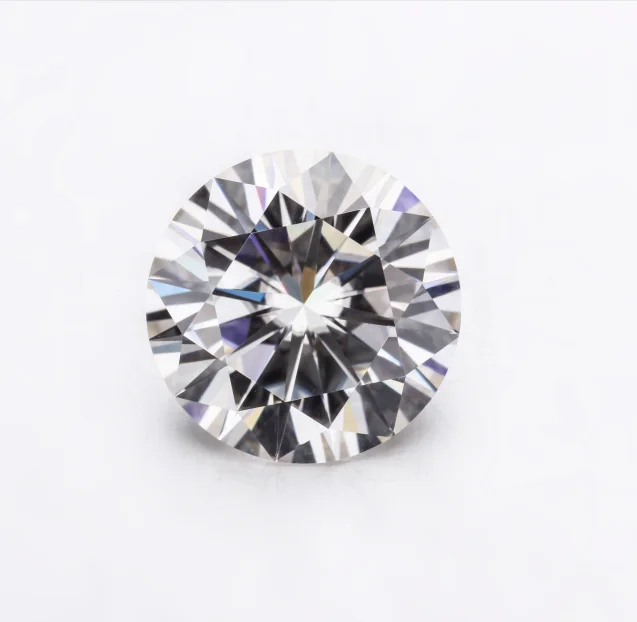 Pass Diamond Tester Wholesale Price Pure White VVS 9mm 3 ct Moissanite