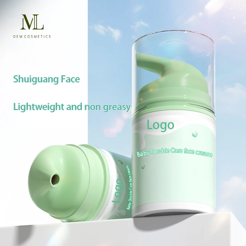 Private Label Skin Care Moisturizing Nourishing Cream Nature Green Hydrating Bady Care Milk Face Cream