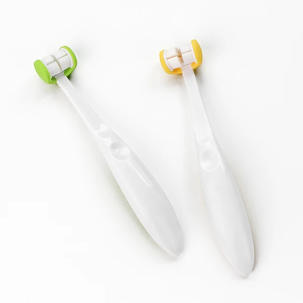 Best Selling 3-Sided U Shape Toothbrush for Kids Soft Bristle Mantis Handle Manual Feature for Home Use