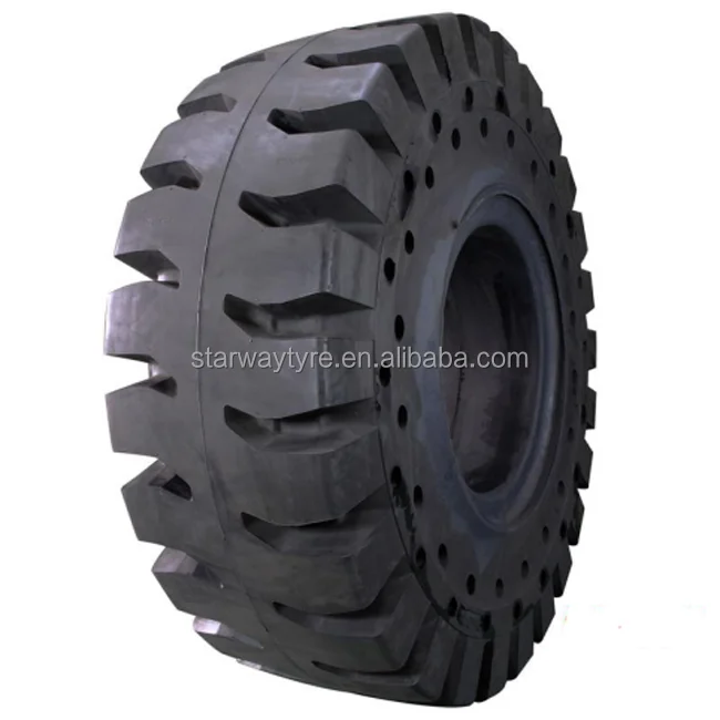 China Tires 23.5-25  26.5-25  China Good Quality OTR Solid Tyres 23.5x25  26.5x25