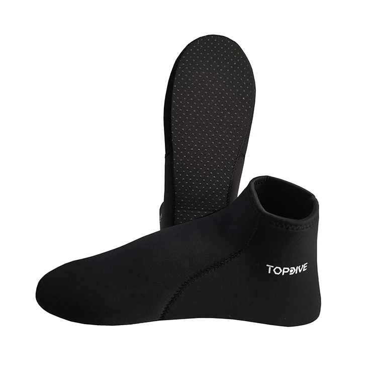 Cheap Neoprene Socks 3mm Beach Volleyball Sand Soccer Socks Water Booties for Women Men Kids Low Cut