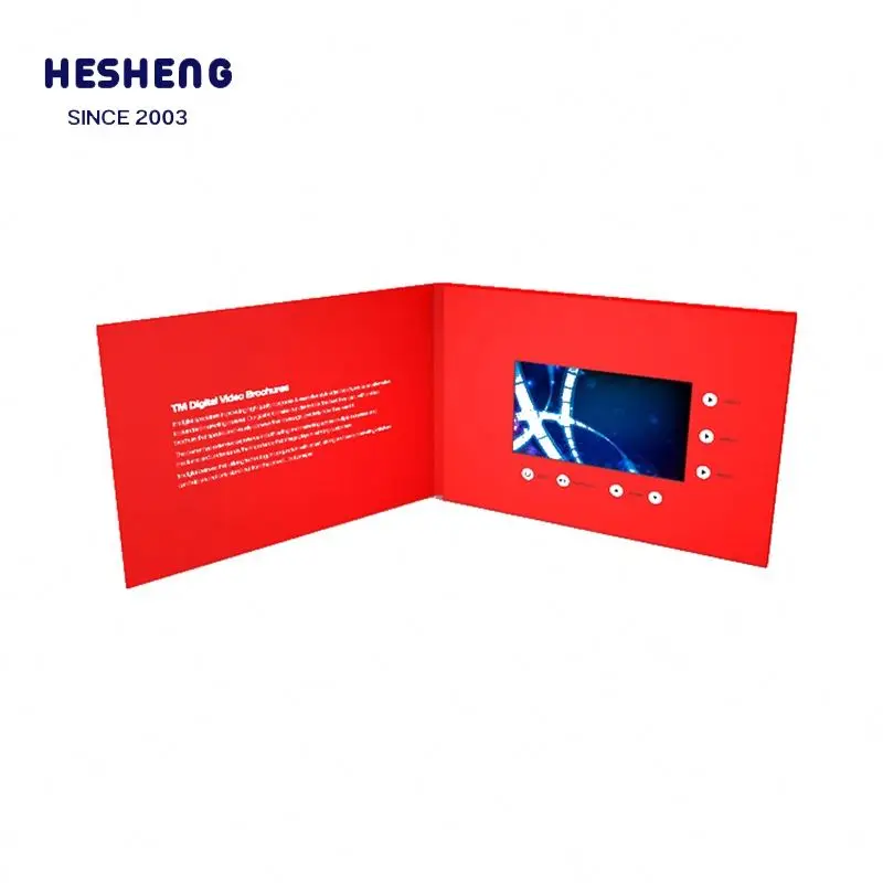 Factory Direct Sales Factory Manufacturer 4.3 Inch Lcd Video Brochure Card Module