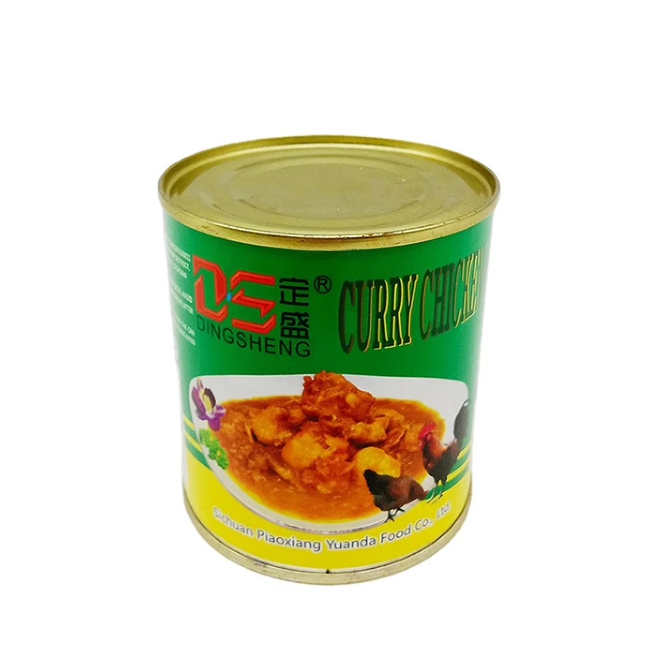 312g*48tins canned curry chicken canned halal food