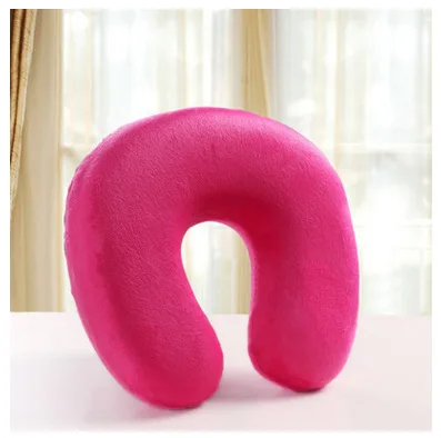 Promotional Travel Pillow for Airplane Memory Foam Neck Pillows Soft Support Travel Pillow for Travelling Sleeping Rest