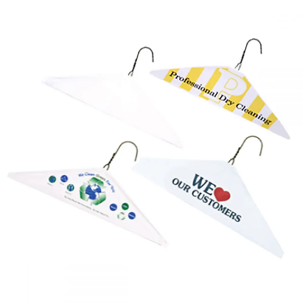 The Factory Price Disposable Caped Hanger for dry cleaning