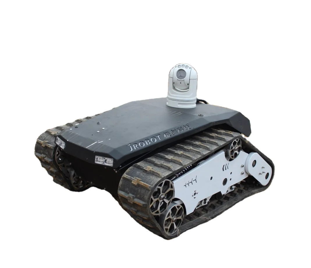 Komodo-02 EOD Robot Chassis Rubber Tracked Platform for Unmanned Vehicle