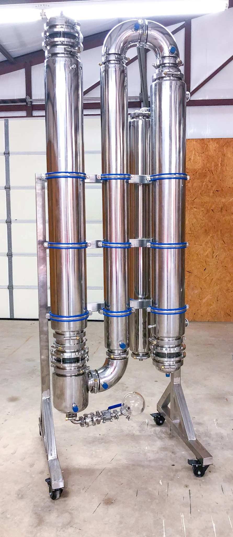 ODM 1GPM/60GPH full Turnkey Solution Falling Film Evaporator