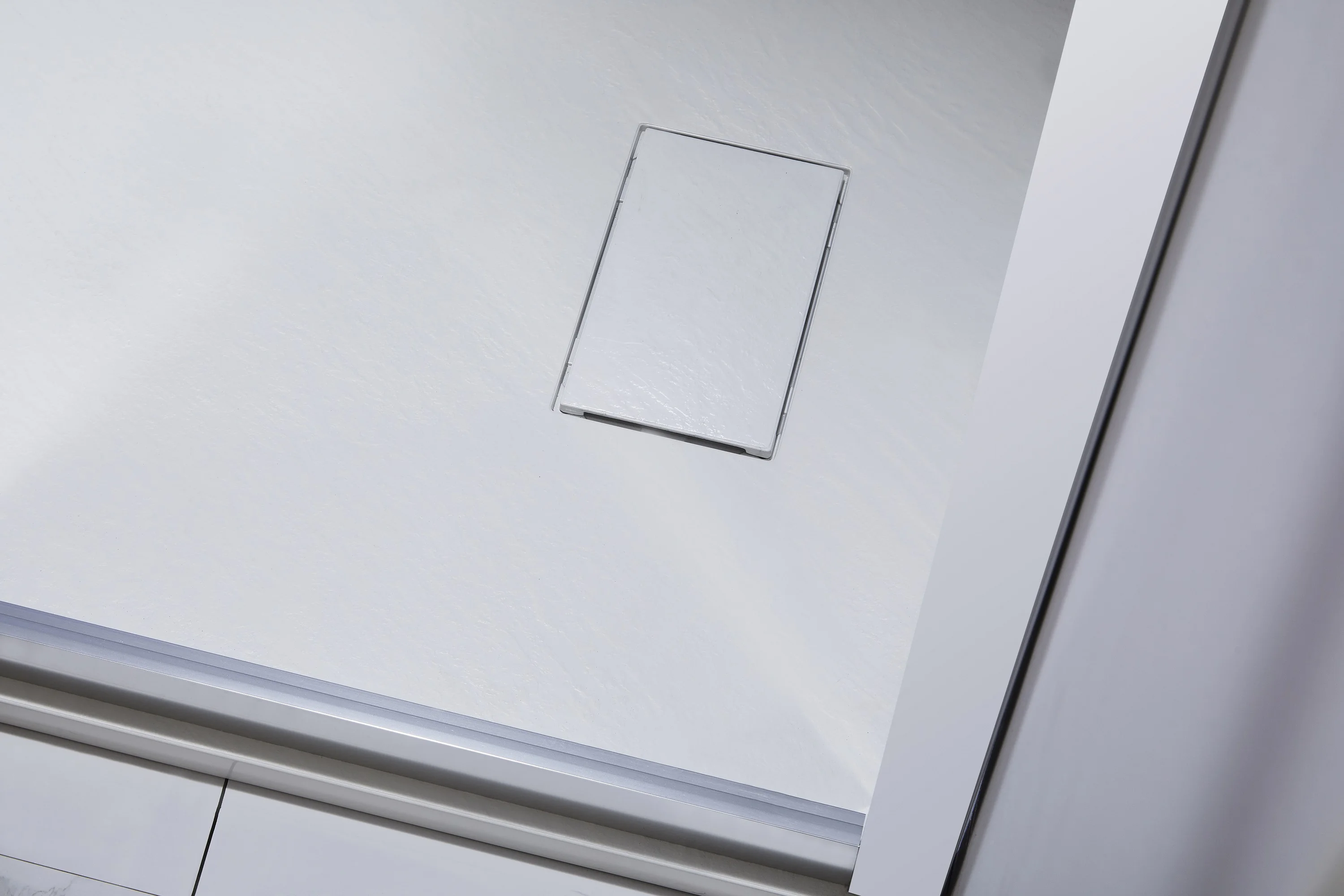 SMC acrylic bathroom shower bathtub caddy tray American style acrylic rectangular a shower tray with shower  for Villa