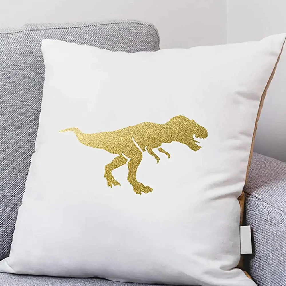 Custom Logo 5 Yard Gold Black HTV Glitter Heat Transfer Vinyl Roll Sheets For Cricut Silhouette Plotter various color