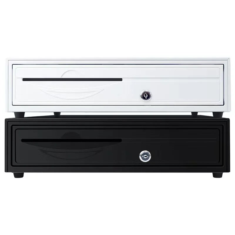 Cashier Box Cash Register Drawer for Point of Sale (POS) System 5 Bill 5 Coin RJ11 Key-Lock for Stores, Shops, and Businesses