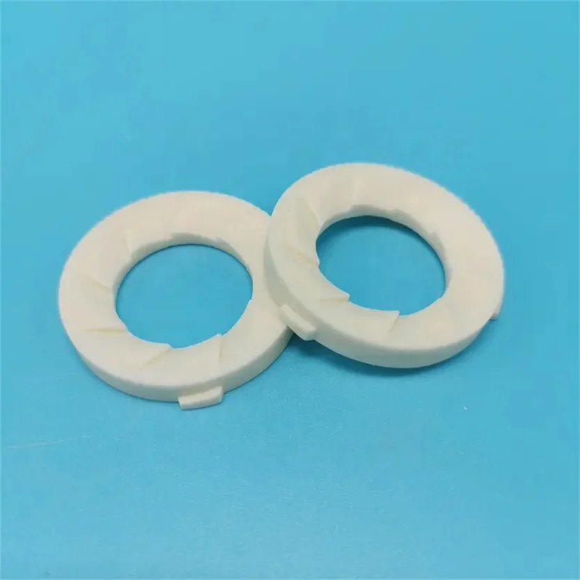 High Strength White Color Alumina Ceramic Coffee Burr Grinder Core Part