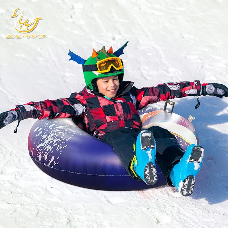 LC Heavy-duty pvc Snow Sled Free Style Snow Sled Christmas Gift Heavy-duty pvc Snow Sled