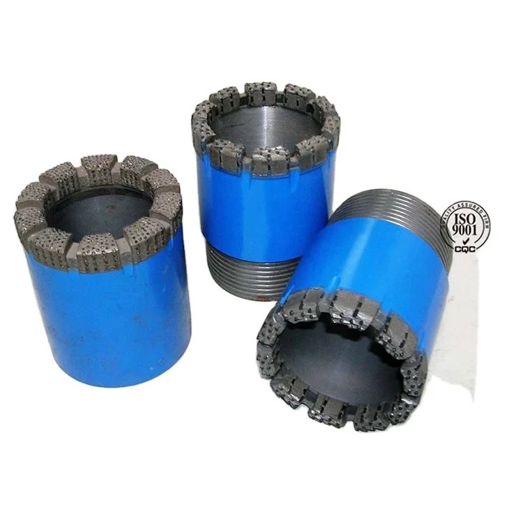 Fast drilling rock stone diamond single tube bit tools rock drill core bit 73/75mm