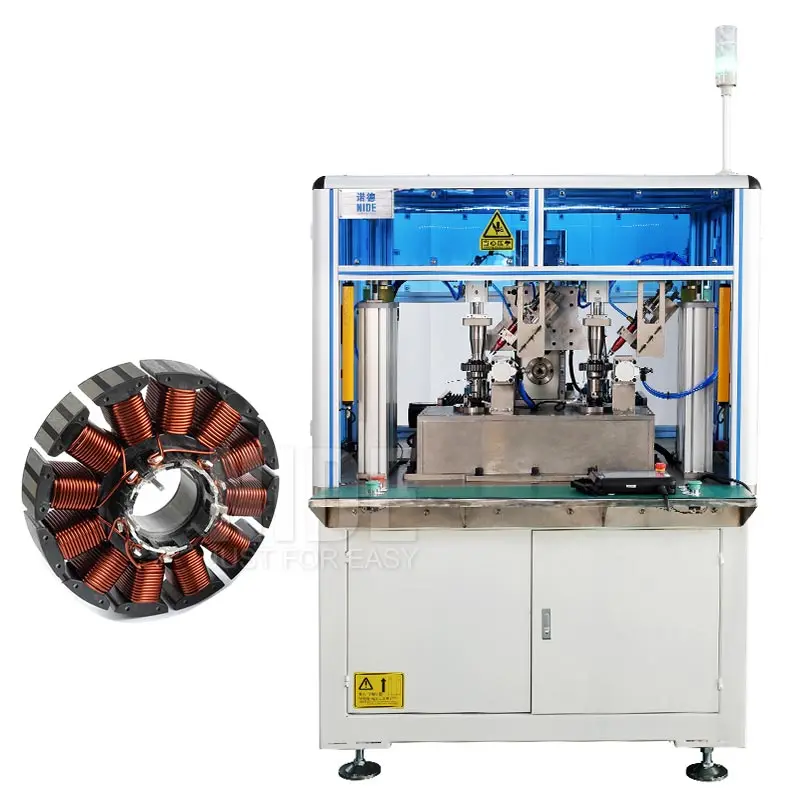 Automatic Fan Dc Brushless Motor Winding Machine For Bldc Motor External Armature Rotor Making