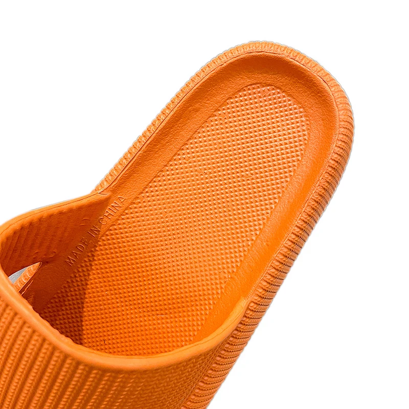 Fashion Summer Rubber Sleepers Foam Slipper Footwear Men Aerosoft Slides Slippers Bedroom Sandals Logo