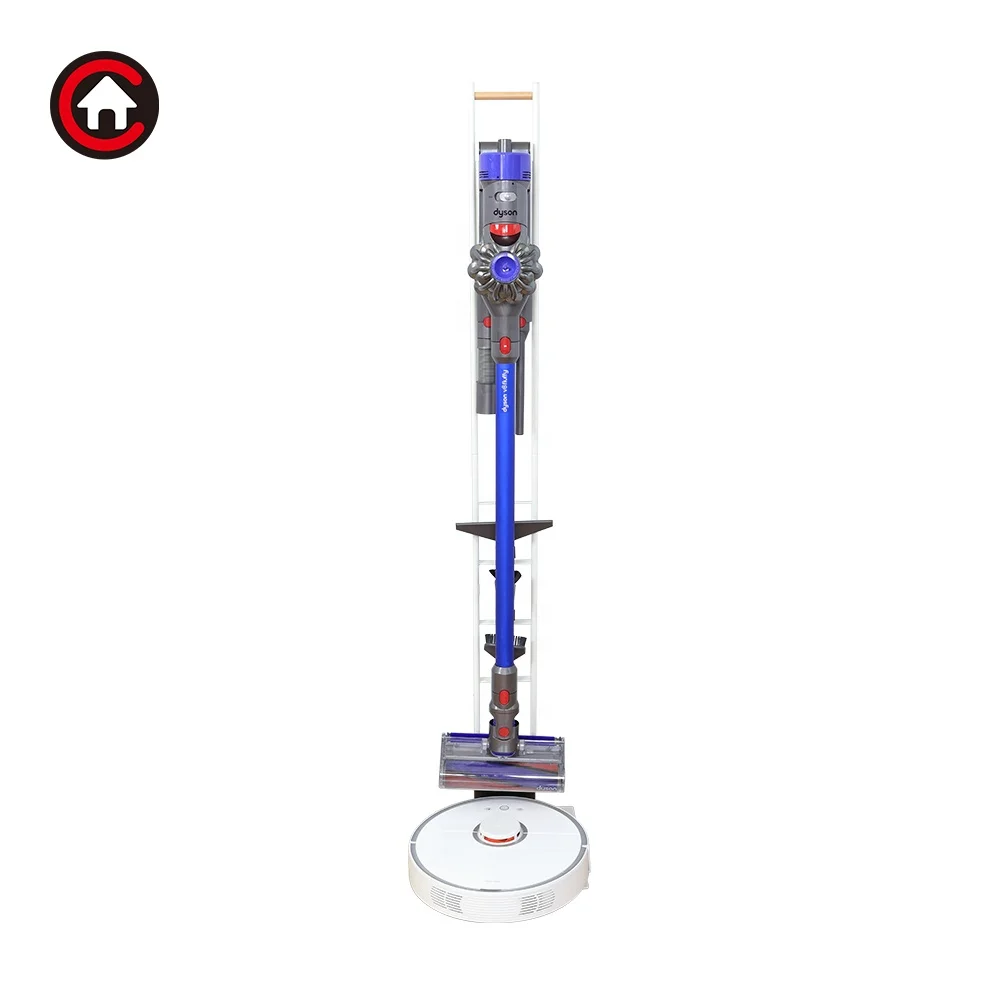 Стойка-органайзер для пылесосов Dyson и робот-пылесосов